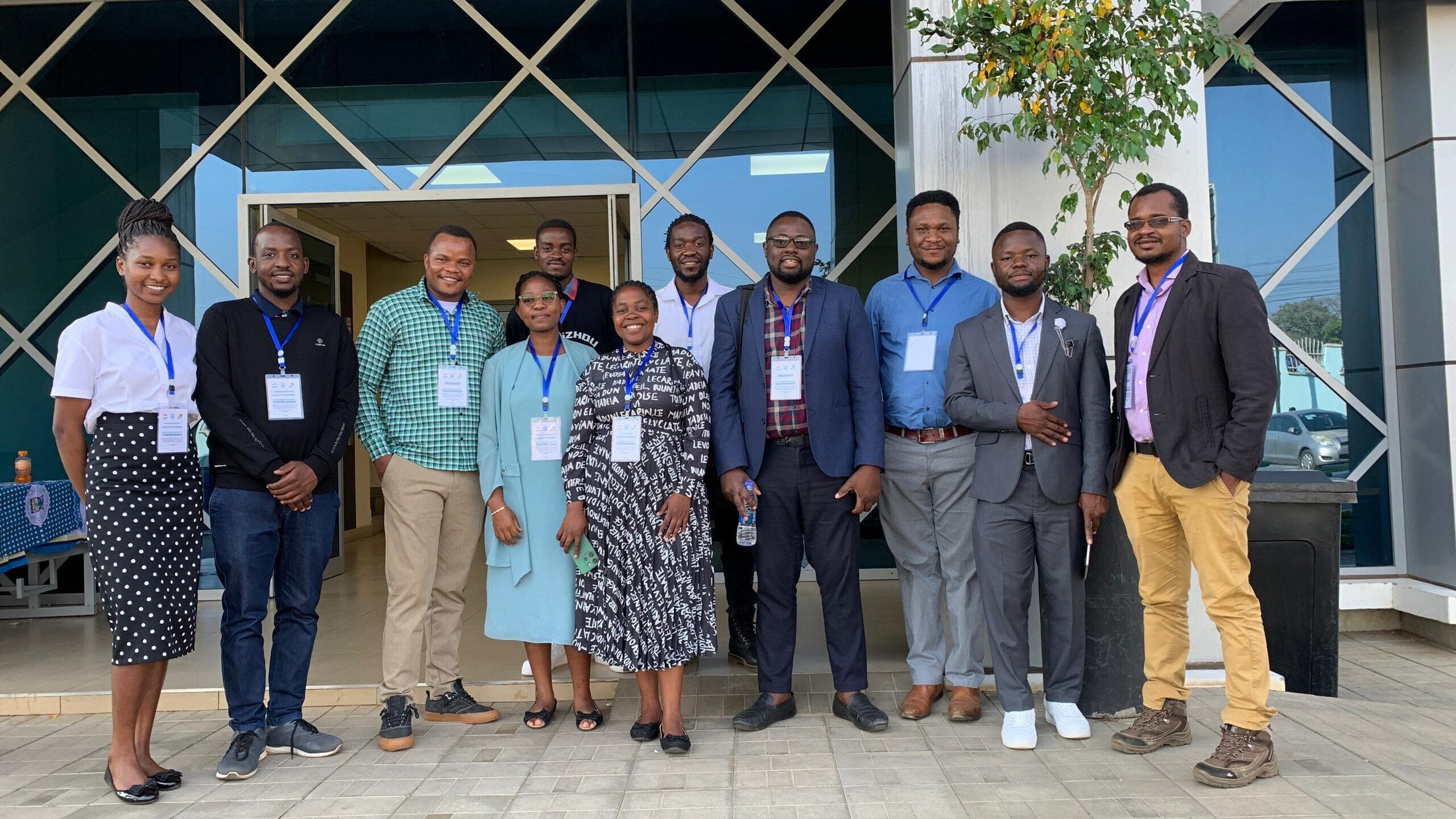 Participants at the State of the Map Malawi workshop